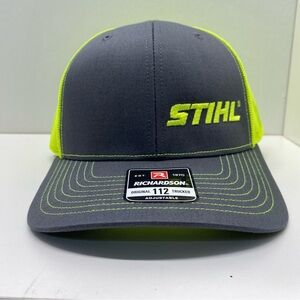 Richardson 112 Stihl Mesh Snapback Embroidered Hat Cap